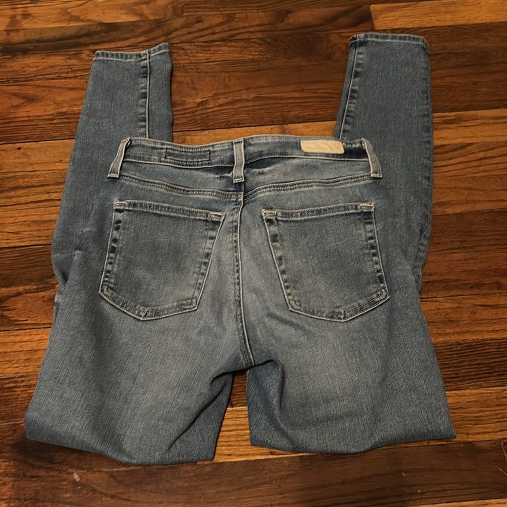 AG Mila Super High Rise Skinny Distressed Jeans - Picture 7 of 7